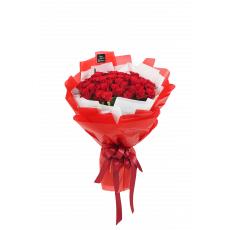 올 레드 부케